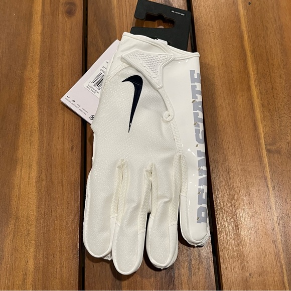 Nike Vapor Jet Football Gloves Penn State PE Size XXXL DX5274-112 - Picture 3 of 7